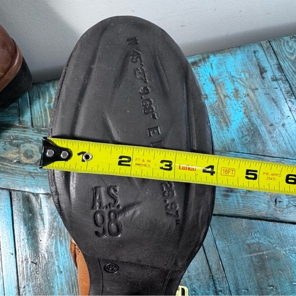 A.S.98 Jase Women's Distressed Ankle Bootie Size 42 = Size 10.5/11 - Picture 13 of 16